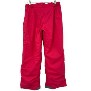Columbia snowpants XL 18 girls youth starchaser insulated Pink Ski Pants adj